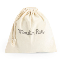 Instrument muzyczny duży bębenek językowy jasnoniebieski PUCE & PILOU Moulin Roty