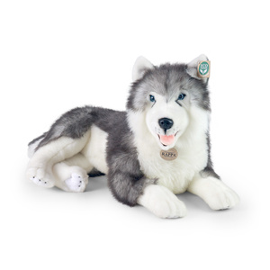 Rappa ekologiczny Pies Husky 60 cm pluszowy Przyjaciel dziecka