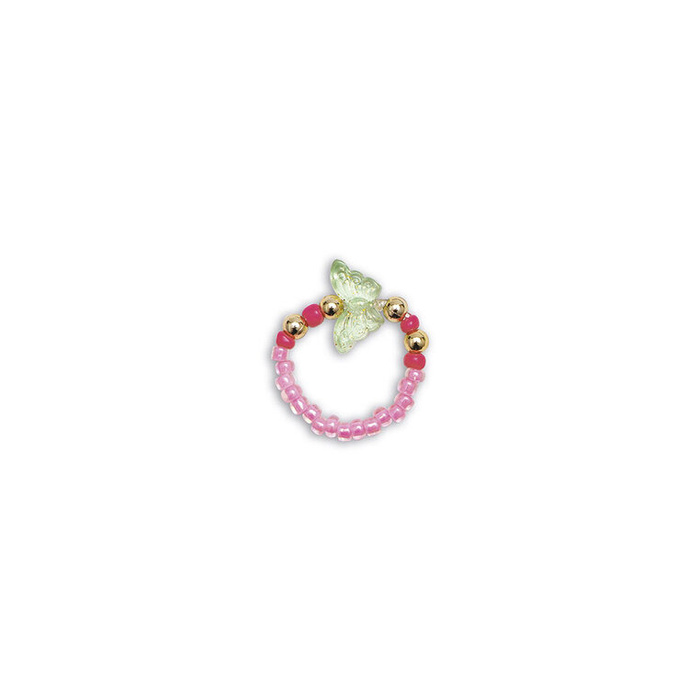 Zestaw kreatywny dla dzieci do tworzenia biżuterii z motylami wróżkiJanod