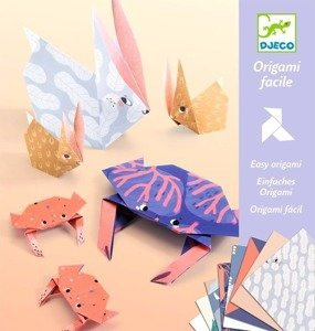 Zestaw kreatywny origami Zwierzęca rodzina Djeco