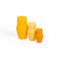 Zabawka interaktywna dla niemowlaka Niedźwiedzie w gnieździe Bigjigs Toys