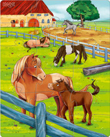 Puzzle Zwierzaki z gospodarstwa 3w1 Haba