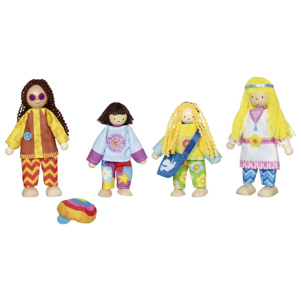Elastyczne laleczki Rodzina Love & Harmony Goki