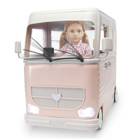 Kamper kempingowy z wyposażeniem 55 elementów Country Cruising Camper Set Our Generation