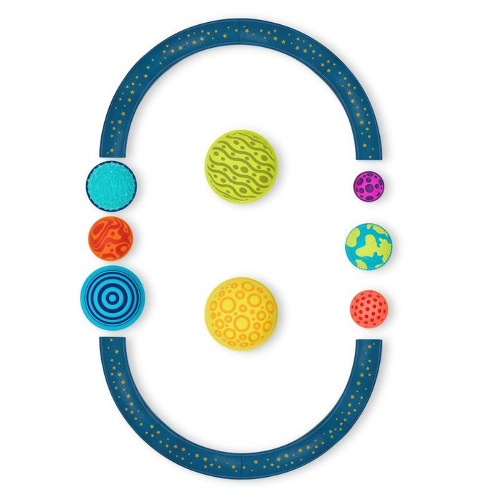 Modułowa ścieżka sensoryczna dla dzieci 16 elementów Planet Hopper B.Toys