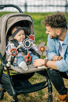 Tiny Love Łuk z uchwytem do wózka i szeleszczącymi grzechotkami dla niemowląt Tiny Rockers