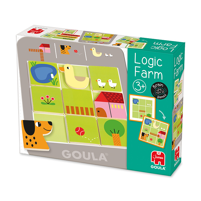 Gra dla dzieci Farma logiczna Goula