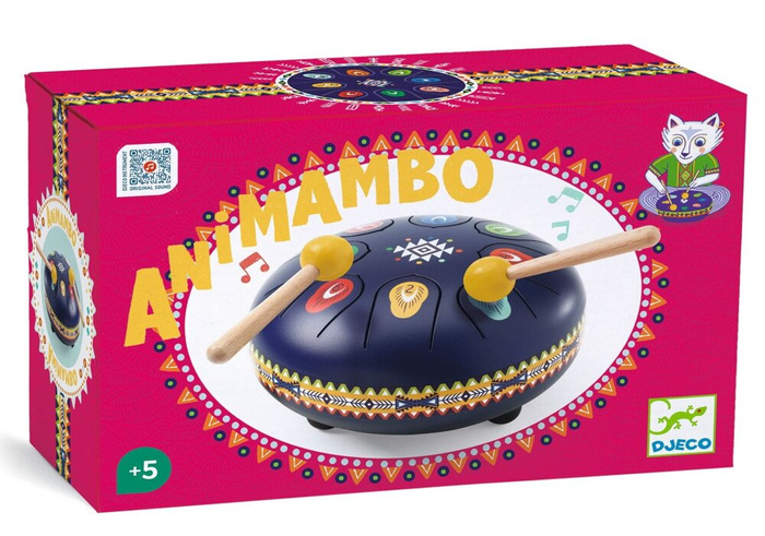 Instrument muzyczny dla dzieci Bębenek językowy Djeco