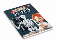 Szkielet człowieka 85 cm ruchomy model anatomiczny do składania dla dzieci Buki