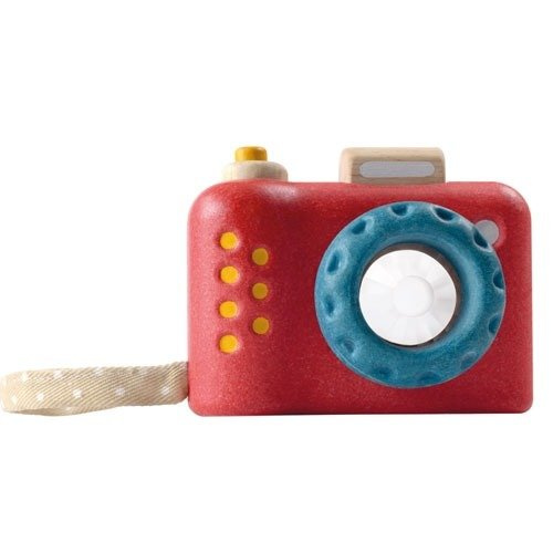 Drewniany aparat z kalejdoskopem Plan Toys