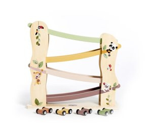 Tiny Love Drewniana Zjeżdżalnia z samochodzikami Boho Chic Wooden Collection