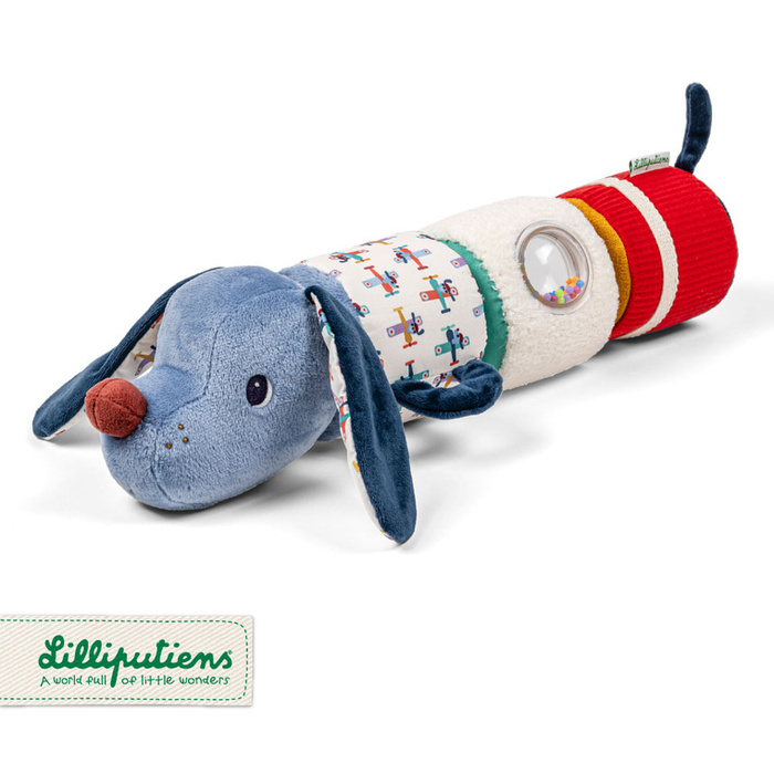 Rozkładany wałek dźwiękowy 4-elementowy Piesek Jules Lilliputiens