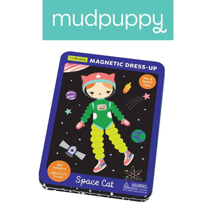 Magnetyczna układanka Kosmiczny kot Mudpuppy