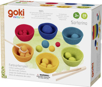 Gra edukacyjna Sortowanie kolorów Sorterino Goki