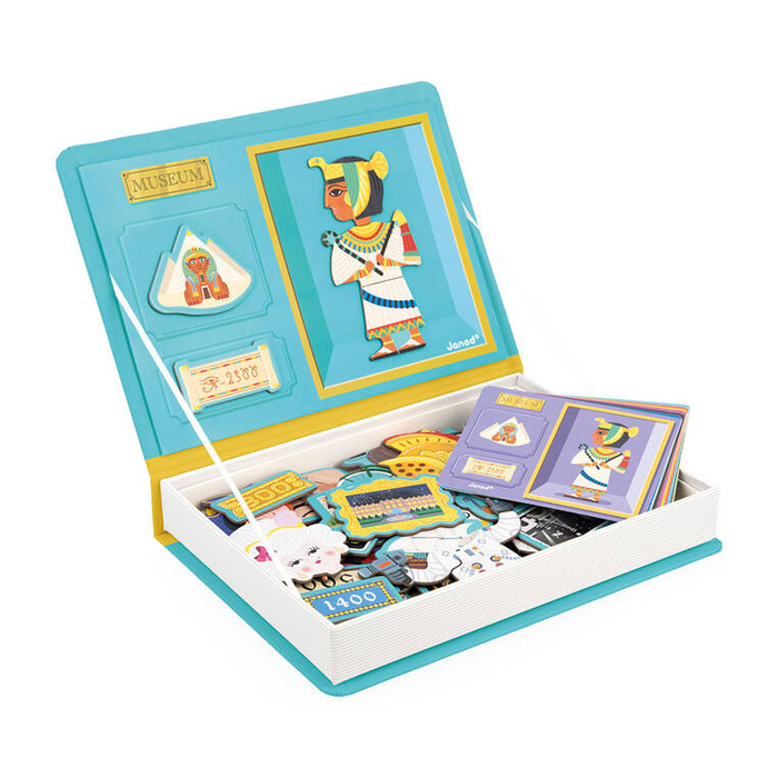 Układanka magnetyczna Historia Magnetibook Janod