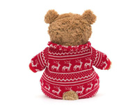 Miś Bartłomiej w Zimowej Piżamce 26 cm Jellycat pluszaki dla dzieci