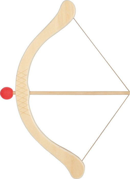 Drewniany łuk ze strzałami dla dzieci Active Small Foot