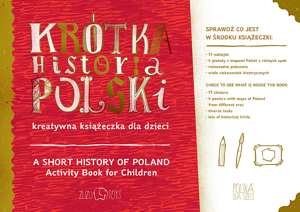 Kreatywna zabawa książka historia Polski Zuzu Toys