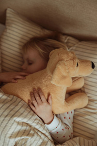 Maskotka obciążeniowa pluszowy piesek terapeutyczny 2,2 kg Astrup