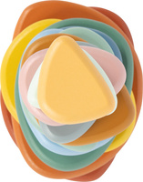 Gra drewniana w układanie kamieni Montessori River Rocks Small Foot