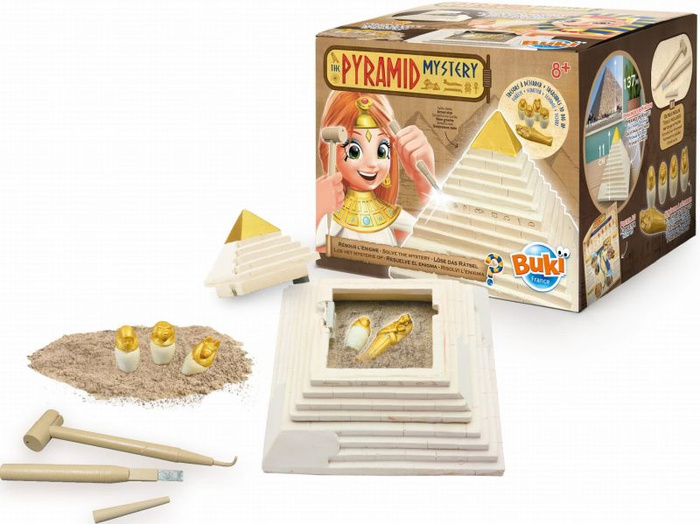 Nauka i zabawa dla dzieci Tajemnica piramidy Buki
