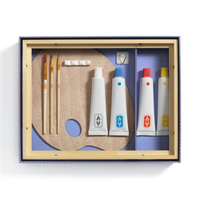 Atelier Grands Augustins Zestaw artystyczny dla dorosłych Ryby i ptaki na tle kwiatów Atelier 23 Djeco 