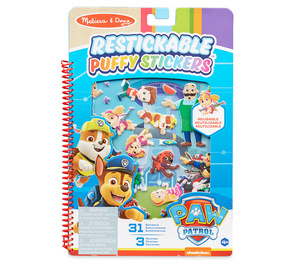 Naklejki wielokrotne Psi Patrol Puffy Sticker - Adventure Bay Melissa and Doug