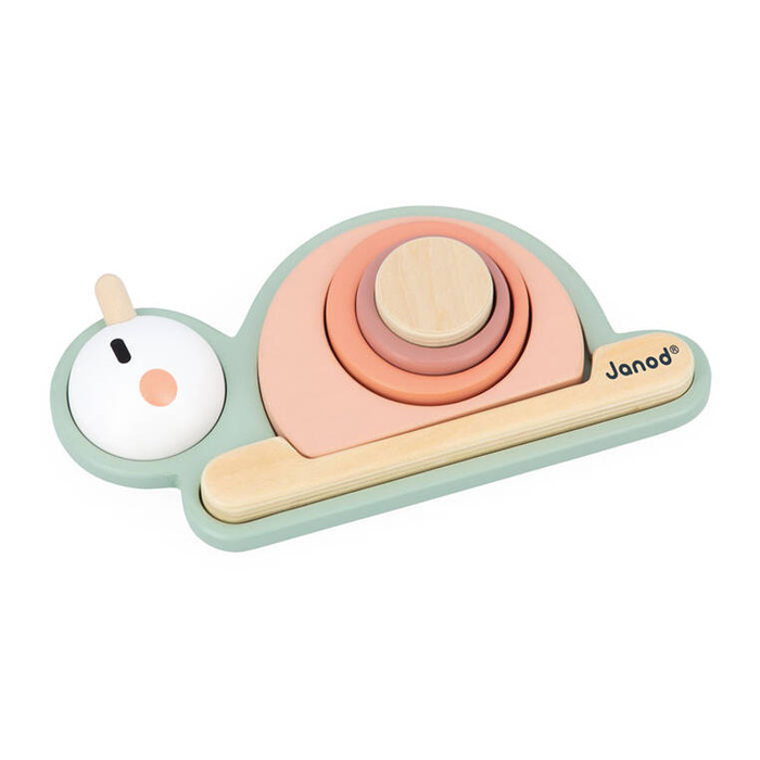 Układanka stymulująca sensorycznie Ślimak Sweet Cocoon Janod