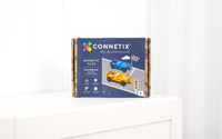 Klocki magnetyczne dla dzieci Rainbow Car Pack Connetix