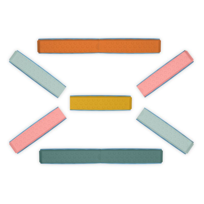 Belki sensoryczne do ćwiczenia równowagi 10 el Balance & Hop Beams B.Toys