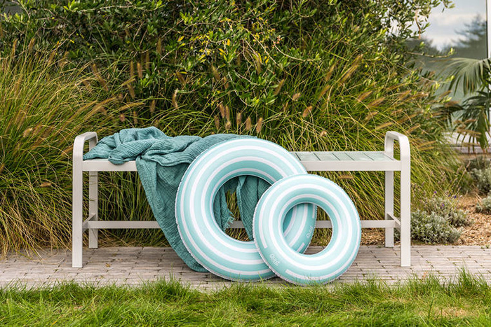 Koło dmuchane do pływania 60 cm Garden Green Quut