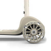 SCOOTANDRIDE Highwaykick 3S Hulajnoga z systemem sterowania 2w1 i kółkami LED składana 3+ Ash