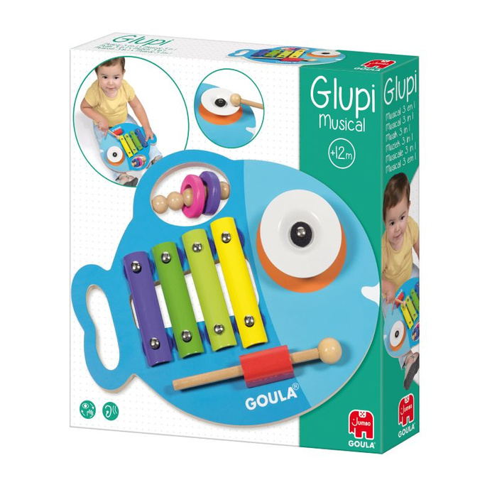 Instrument dla dzieci 3w1 Rybka Goula