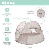 Namiot plażowy dla dzieci Breezynest UV Beaba