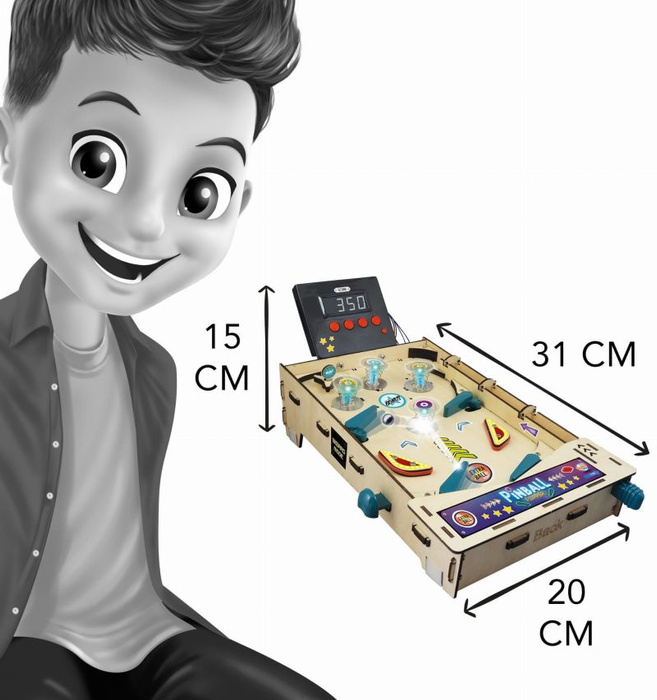 Automat do gry w pinball samodzielny montaż Buki zrób to sam