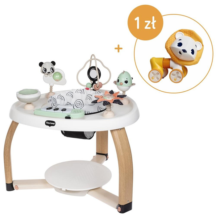 Tiny Love Stacjonarne Centrum aktywności 5w1 wielofunkcyjny Stoliczek edukacyjny dla najmłodszych Décor