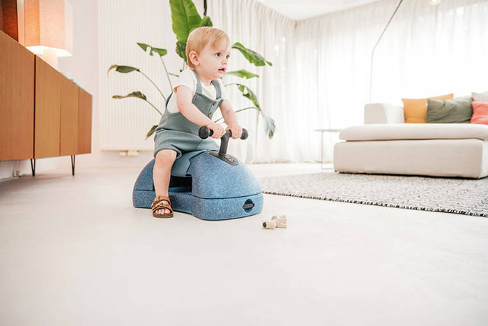 Scootandride My First jeździk pchacz dla dzieci 3w1 6 m+ Steel niebieski