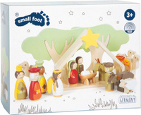 Drewniana stajenka bożonarodzeniowa szopka betlejemska Small Foot