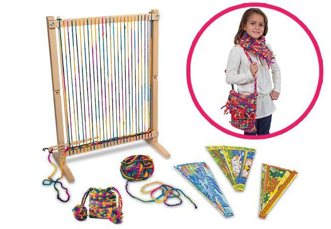 Drewniane krosno tkackie Melissa & Doug