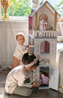 Nowoczesna willa drewniany domek dla lalek Small Foot