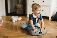 Scootandride My First jeździk pchacz dla dzieci 3w1 6 m+ Steel niebieski