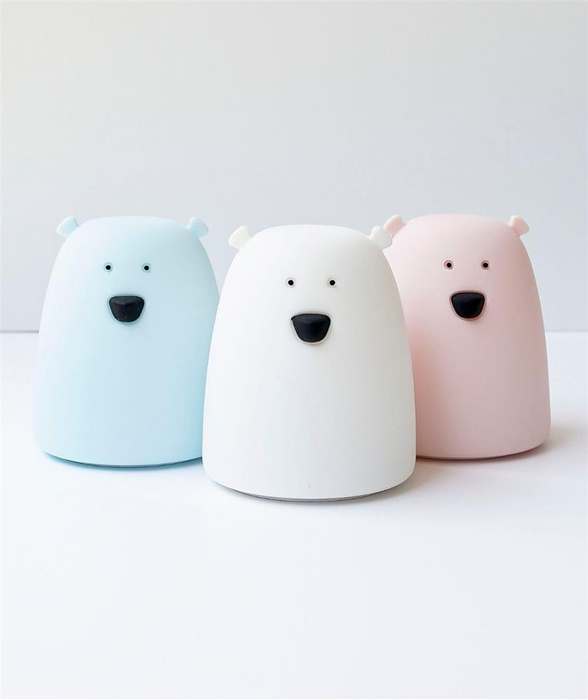Lampka dla dzieci Miś Mały niebieski Rabbit & Friends