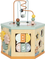 Drewniana kostka edukacyjna 7w1 Safari Small Foot