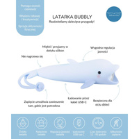 Latarka dziecięca Delfin Bubbly Rabbit & Friends