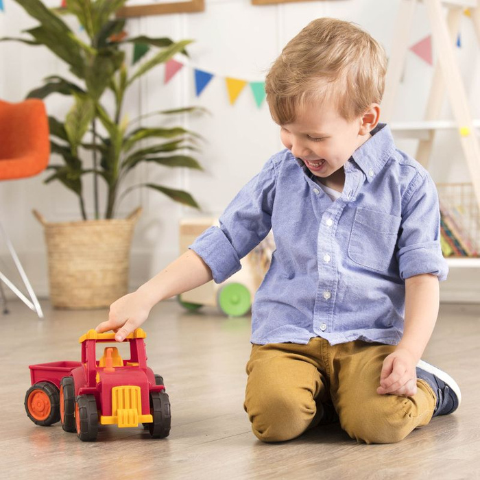 Traktor z przyczepką Autko dla dzieci Wonder Wheels Battat