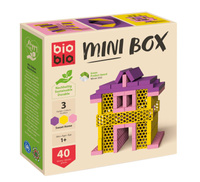 Klocki konstrukcyjne Słodki Domek Mini Box Bioblo 40 elementów