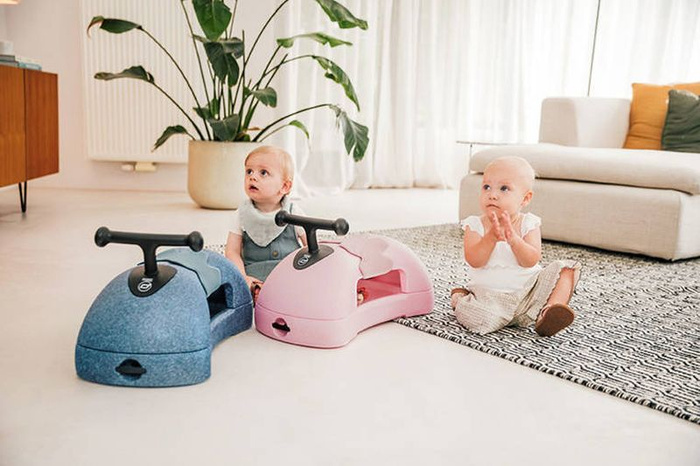 Scootandride My First jeździk pchacz dla dzieci 3w1 6 m+ Rose różowy