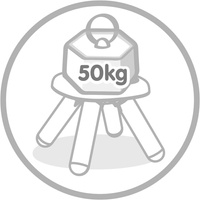 Smoby Taboret Krzesełko ogrodowe do pokoju dziecięcego brązowe praktyczny i stabilny Mebel