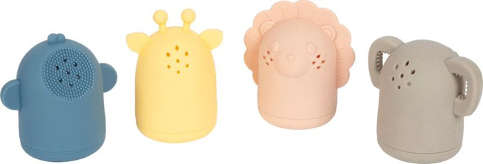 Silikonowe zabawki do kąpieli dla dzieci 4 Zwierzątka Small Foot