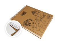 Teczka z akcesoriami plastycznymi i szkicownikiem Buki